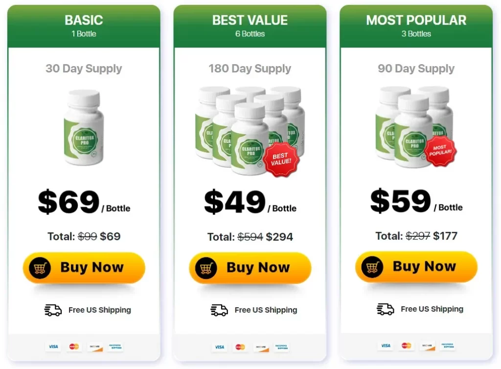 claritox pro discount